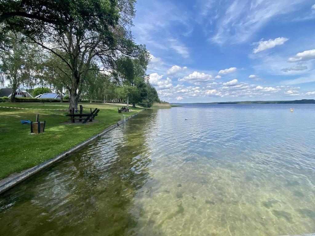 Ferienhaus Mit Wasserterrasse - Mit Sauna Und Kamin - Inklusive Nebenkosten Wendisch Rietz Exterior foto
